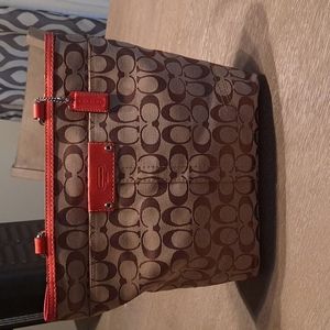 Coach Hampton Signature Lunch Tote